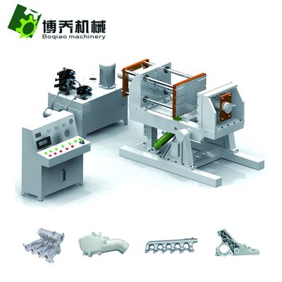 China Industrielles Aluminiumkippensoem/ODM Geschwindigkeit des Kokille-Gießanlage-justierbares leichten Schlages fournisseur