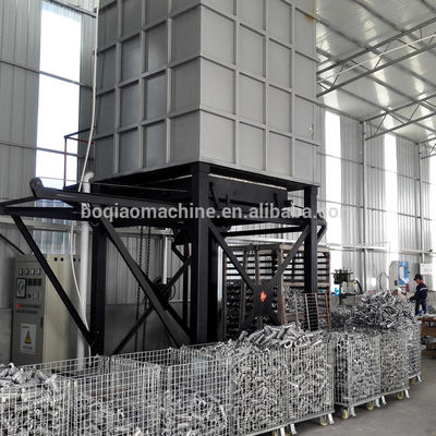 China vertikaler löschender Lösungs-Ofen der Energie-150kw für Aluminiumlegierung Soem/ODM fournisseur